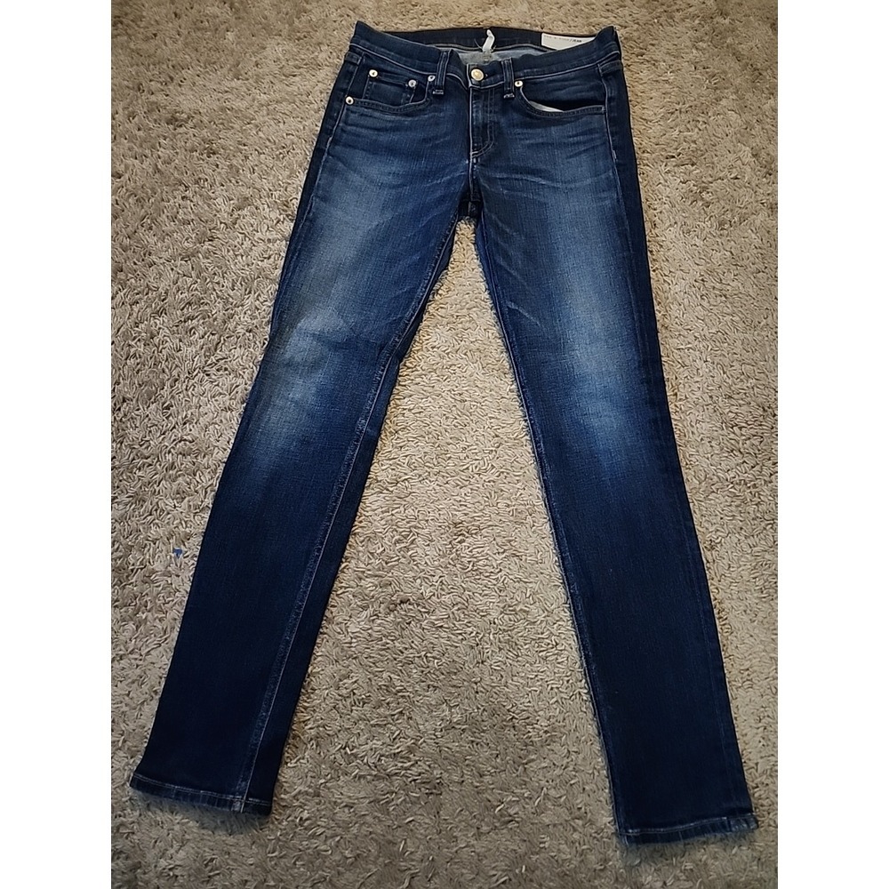Rag & Bone Women's Skinny Jeans Size 27 Parliament Medium Wash Denim